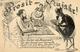 KARTENSPIEL SKAT - Spiel Ich Mit Dem Teufel Skat - In Der Hand Nur Trümpfe - Neujahrskarte 1904 I-II - Autres & Non Classés