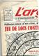 Jeu De Lois Contre L'automobile - Argus Du 3 Janvier 1957 - Non Classés
