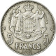 Monnaie, Monaco, Louis II, 5 Francs, 1945, Poissy, TB+, Aluminium - 1922-1949 Louis II