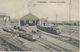 Charleroi Intérieur De La Gare. 1907. Locomotives Vapeur, Wagons, Château D'eau... - Bahnhöfe Mit Zügen