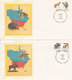 USA FDC 10-6-1978 Capex Canadian International Philatelic Exhibition Complete Set Of 4 On 4 Covers With SILK Cachet - 1971-1980