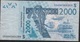 W.A.S. LETTER S GUINEA BISSAU P916Sp  2000 FRANCS  2016 FINE Folds NO  P.h. ! - États D'Afrique De L'Ouest