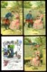 Lot De 12 Cartes Postales Dont Guerre 14-18 Et Fantaisie - Bon état - 5 - 99 Postcards