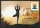 India 2015 International Day Of Yoga Health Fitness Max Card # 8309 - Other & Unclassified