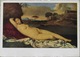 Giorgione Sleeping Venus Italian School Of Painting Old USSR Postcard 1956 - Malerei & Gemälde