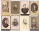 Lot De 24 Photos Carte De Visite - Portraits De Femmes - Circa 1900 - Personnes Anonymes