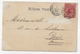 (RECTO / VERSO) RIO DE JANEIRO EN 1903 - ICARAHY - BEAU CACHET CAPITAL FEDERAL 1 - NOM GRATTE - CPA VOYAGEE - Rio De Janeiro