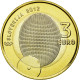 Monnaie, Slovénie, 3 Euro, 2012, SPL, Bi-Metallic, KM:109 - Slowenien