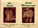 CALENDRIER 1957 PAR RIS HOTEL  HOTEL MIRAPORQUE A LISBONNE... - Petit Format : 1941-60