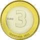 Monnaie, Slovénie, 3 Euro, 2011, SPL, Bi-Metallic, KM:101 - Slovenia