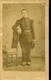 Real Photo, Old Around 1900, Young Soldier, Photograph C. Lebert, Paris, 10.3x6.5cm, Cardboard, Militaria - Guerre, Militaire
