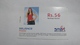 India-smart Card-(42)-(rs.56)-(siliguri)-(31.3.2007)-(look Out Side)-used Card+1 Card Prepiad Free - India