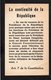 Militaria Guerre D'Algérie / Tract Propagande Anonyme / La Continuité De La République .... Article 7 De La Constitution - Documents