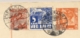 Nederlands Indië - 1948 - 10 Cent Wilhelmina Luchtdienst, Briefkaart G67 Met Bijfrankering Van Semarang Naar Voorburg - Niederländisch-Indien