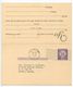 United States 1961 UY17 Postal Reply Card Richmond, Virginia To Newton, Kansas - 1961-80