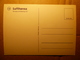 AIRLINE ISSUE / CARTE COMPAGNIE         LUFTHANSA  B 727 - 1946-....: Ere Moderne