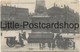 Foto AK Potsdam Alter Markt Mit Eroberten Belgischen Geschützen Feldpost 1915 - War 1914-18