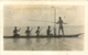 Samoa, Carte Photo De Pêcheurs Au Harpon à Bord D'une Pirogue, Beau Document - Samoa