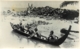 Papaousie Nouvelle-Guinée, Bougainville, Carte Photo De 4 Indigènes En Pirogue, Très Beau Document - Papouasie-Nouvelle-Guinée