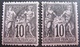 R1752/692 - SAGE TYPE I N°103 - CàD - 1876-1878 Sage (Type I)