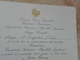 1981 PRESIDENT YUGOSLAVIA JOSIP BROZ TITO INVITATION CARD Sergej Kraigher President Presidency Republic Day Celebration - Documents Historiques