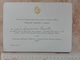 1976 PRESIDENT YUGOSLAVIA SERBIA JOSIP BROZ TITO INVITATION CARD Valéry Giscard D'Estaing FRANCE FRENCH PRESIDENT - Autres & Non Classés