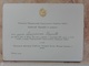 1976 PRESIDENT YUGOSLAVIA SERBIA JOSIP BROZ TITO INVITATION CARD Valéry Giscard D'Estaing FRANCE FRENCH PRESIDENT - Autres & Non Classés