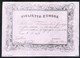 VERONA 1879 - VIGLIETTO D'ONORE AD UNA ALUNNA PER ESSERSI DISTINTA A SCUOLA. RARO DOCUMENTO(cm 16 X 11,5) (STAMP50) - Diplomi E Pagelle