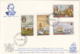 Cook Islands 1968 2 FDCs Sc #233-#236, #C12-#C15 Captain Cook's First Voyage, 200th Anniversary - Cook