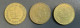 GERMANIA - DEUTSCHLAND  - 3 Monete 10  PFENNIG  1968 , 1977 E 1980 - 10 Pfennig