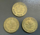 GERMANIA - DEUTSCHLAND - 1949 E 1950 - 3 Monete 10 PFENNIG “ D , G E J “ Ottime - 10 Pfennig