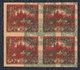 Czechoslovakia 1919 Definitive, Block Of 4, Proof - Probe- Und Nachdrucke