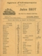 Delcampe - Belgique.  TP 193 (dont 1 Sans Signature) Sur 10 Imprimés Charleroi 1 > Courcelles 1927  Cours Des Frèts - 1922-1927 Houyoux