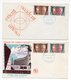 FDC FRANCE 1965 - Unesco YT 24 Et 26  - Du 23/01/1965 - 75 Paris (Réf 18-650) - 1960-1969