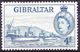 GIBRALTAR 1959 QEII 4d Blue SG156a MH - Gibraltar