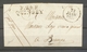 1831 Lettre Marque P24P/QUINGEY, 36x11, Type Rare DOUBS(24) X4674 - 1801-1848: Précurseurs XIX