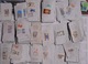 Delcampe - PHILATELIE - TRES GROS LOT DE TIMBRES OBLITERES EN BOTTES - 19 SORTES DE TIMBRES - Boites A Timbres