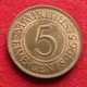 Mauritius 5 Cents 1965 KM# 34  Lt 452  Mauricia Maurice - Maurice