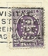 198 Op Kaart Stempel OOSTENDE, Met Firmaperforatie (perfin) J.S.C. Van J. & C. SNAUWAERT - 1922-1927 Houyoux