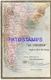 105708 ARGENTINA ART EMBOSSED MAP MAPA PUBLICITY LA CONCORDIA YEAR 1910 POSTAL POSTCARD - Bolivie