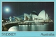 Sydney (NSW, Australia) Opera House At Night, Notturno, La Nuit, Thematic Stamp "Squash" - Sydney