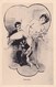 Format Carte Postale Illustrée érotique Classé X Illustrateur ? Scène Pornographique Début 1900 - Collections