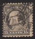 1919, US, 15c, Used, Benjamin Franklin, Sc 514 - Used Stamps