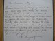 COMTE Arthur BEUGNOT (1797-1865) PAIR De FRANCE. Haute Marne CHAUMONT. ACADEMIE Belles Lettres. AUTOGRAPHE - Otros & Sin Clasificación