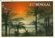 Senegal, Spiaggia, The Beach, La Plage, Der Strand, Thematic Stamp "Embleme Du Tourisme Senegalais 1987" - Senegal