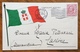 CARTOLINA POSTALE CON TRICOLORE AL VENTO DA TORINO  CASSINE ALESSANDRIA - Guerra 1914-18