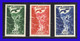 1955 - 1957 - Andorra Francesa - Scott Nº C 02 / C 04 - Lujo - MNH - Valor Catalogo 175 € - AN- 195 - 02 - Nuevos