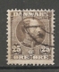 Yv. DK  N°  45   (o)  25o  Christian IX   Cote  4,5 Euro BE    2 Scans - Used Stamps