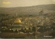 Jerusalem, Gerusalemme (Israele) View Of The Old City At Sunset, Panorama Città Vecchia Al Tramonto - Israel