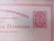 Denmark Around 1890 - 1900 Stationery Card Unused - Arms Lions - Lettres & Documents